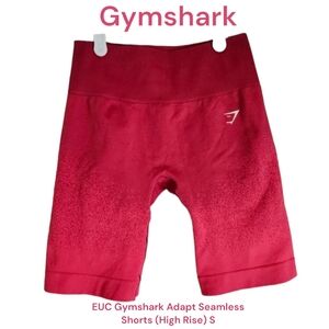 Gymshark Adapt Seamless Shorts High Rise Bike shorts Ombre Pink women's S